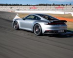 2020 Porsche 911 4S (Color: Agate Grey Metallic) Rear Three-Quarter Wallpapers 150x120