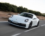 2020 Porsche 911 4S (Color: Carrara White Metallic) Front Three-Quarter Wallpapers 150x120