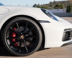 2020 Porsche 911 4S (Color: Carrara White Metallic) Wheel Wallpapers 150x120