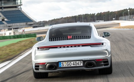 2020 Porsche 911 4S Rear Wallpapers 450x275 (44)