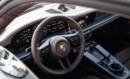 2020 Porsche 911 S (Color: Dolomite Silver Metallic) Interior Cockpit Wallpapers 450x275 (156)