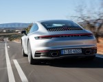 2020 Porsche 911 S (Color: Dolomite Silver Metallic) Rear Wallpapers 150x120
