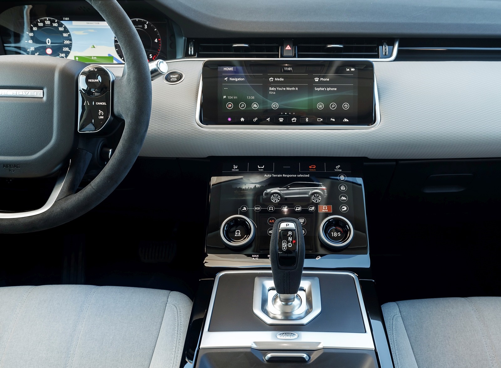 2020 Range Rover Evoque Central Console Wallpapers #18 of 150
