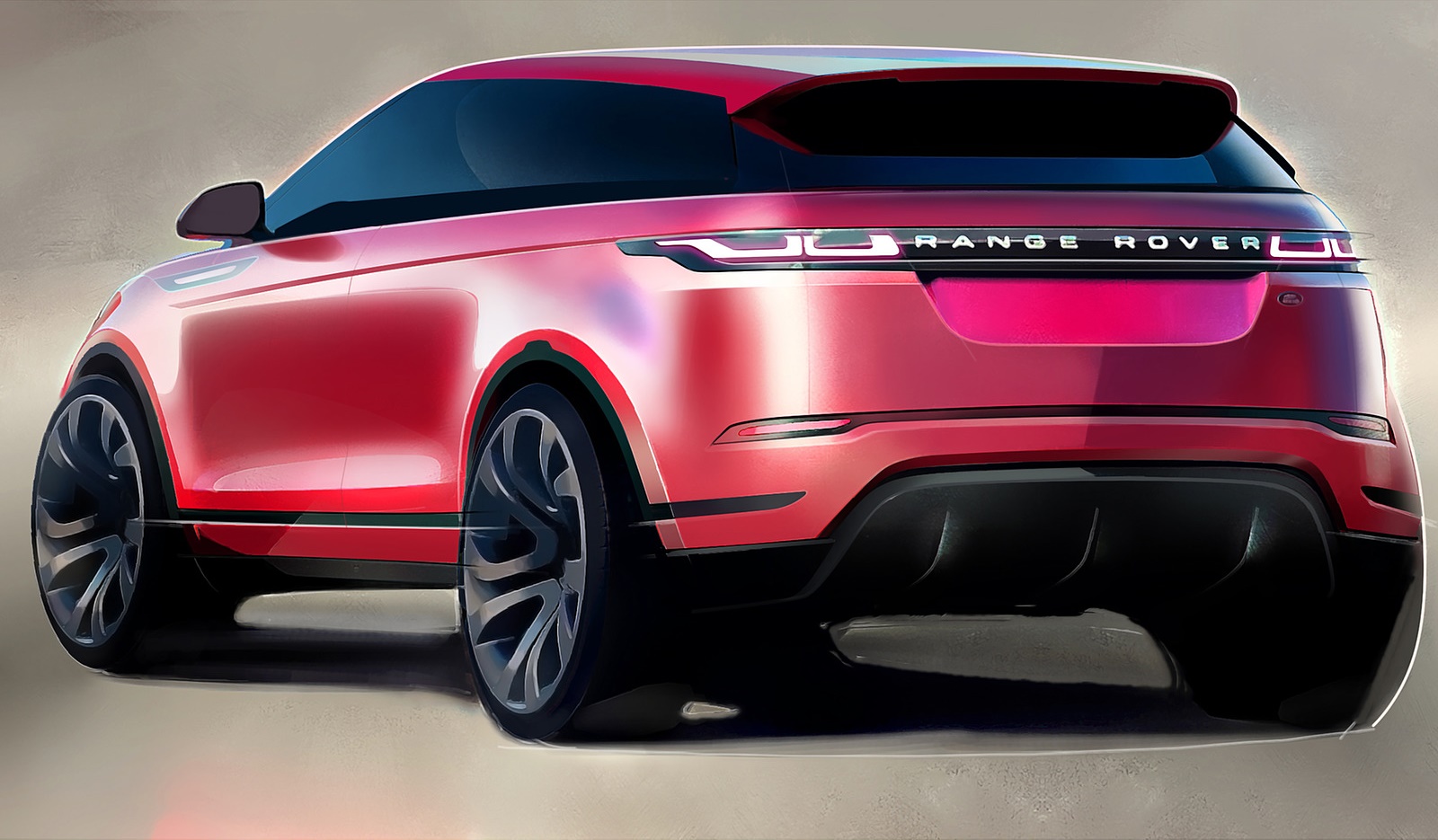 2020 Range Rover Evoque Design Sketch Wallpapers #150 of 150
