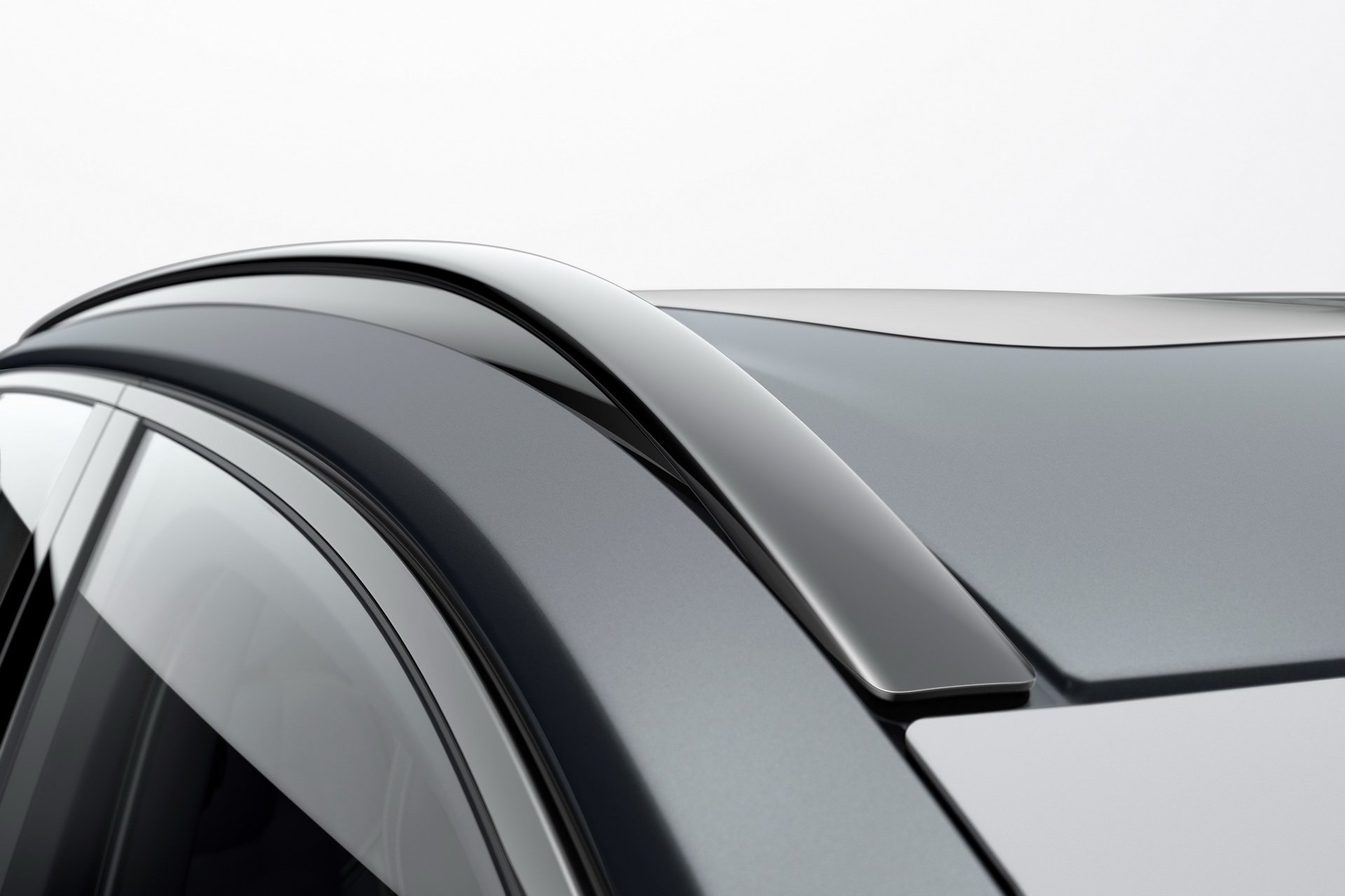 2020 Volvo XC90 R-Design T8 Plug-in Hybrid (Color: Thunder Grey) Roof Wallpapers #12 of 44
