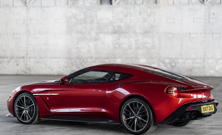 2018 Aston Martin Vanquish Zagato Coupe Rear Three-Quarter Wallpapers 450x275 (9)