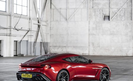 2018 Aston Martin Vanquish Zagato Coupe Rear Three-Quarter Wallpapers 450x275 (10)