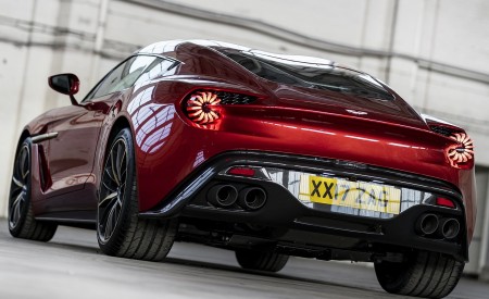 2018 Aston Martin Vanquish Zagato Coupe Rear Wallpapers 450x275 (12)