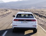 2019 Audi Q8 (Color: Glacier White) Rear Wallpapers 150x120