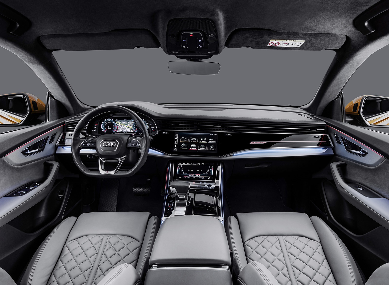 2019 Audi Q8 Interior Cockpit Wallpapers #161 of 260