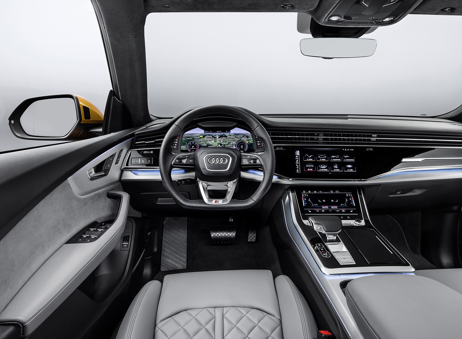 2019 Audi Q8 Interior Cockpit Wallpapers #160 of 260