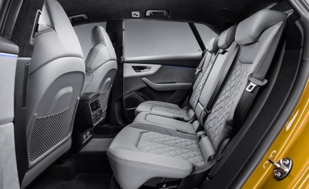 2019 Audi Q8 Interior Rear Seats Wallpapers 450x275 (159)