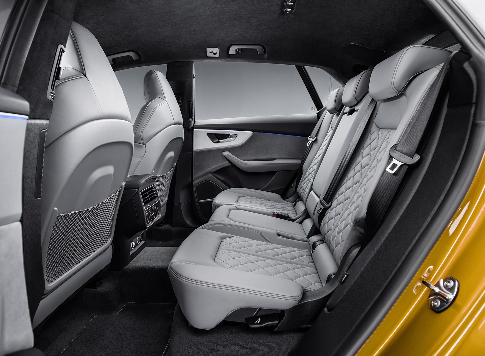 2019 Audi Q8 Interior Rear Seats Wallpapers #159 of 260