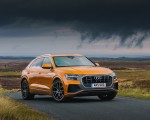 2019 Audi Q8 S Line 50 TDI Quattro (UK-Spec) Front Three-Quarter Wallpapers 150x120