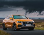 2019 Audi Q8 S Line 50 TDI Quattro (UK-Spec) Front Three-Quarter Wallpapers 150x120