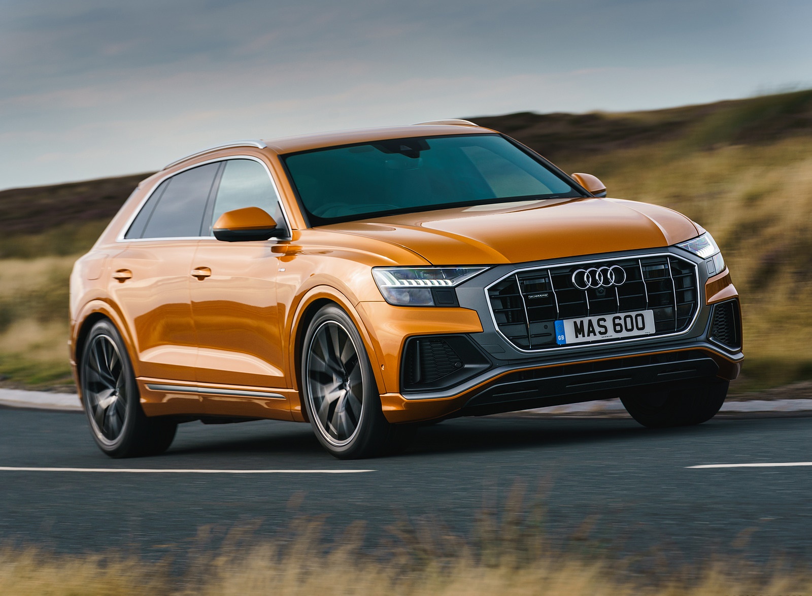 2019 Audi Q8 S Line 50 TDI Quattro (UK-Spec) Front Three-Quarter Wallpapers #34 of 98