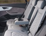 2019 Audi Q8 S Line 50 TDI Quattro (UK-Spec) Interior Rear Seats Wallpapers 150x120