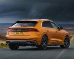 2019 Audi Q8 S Line 50 TDI Quattro (UK-Spec) Rear Three-Quarter Wallpapers 150x120