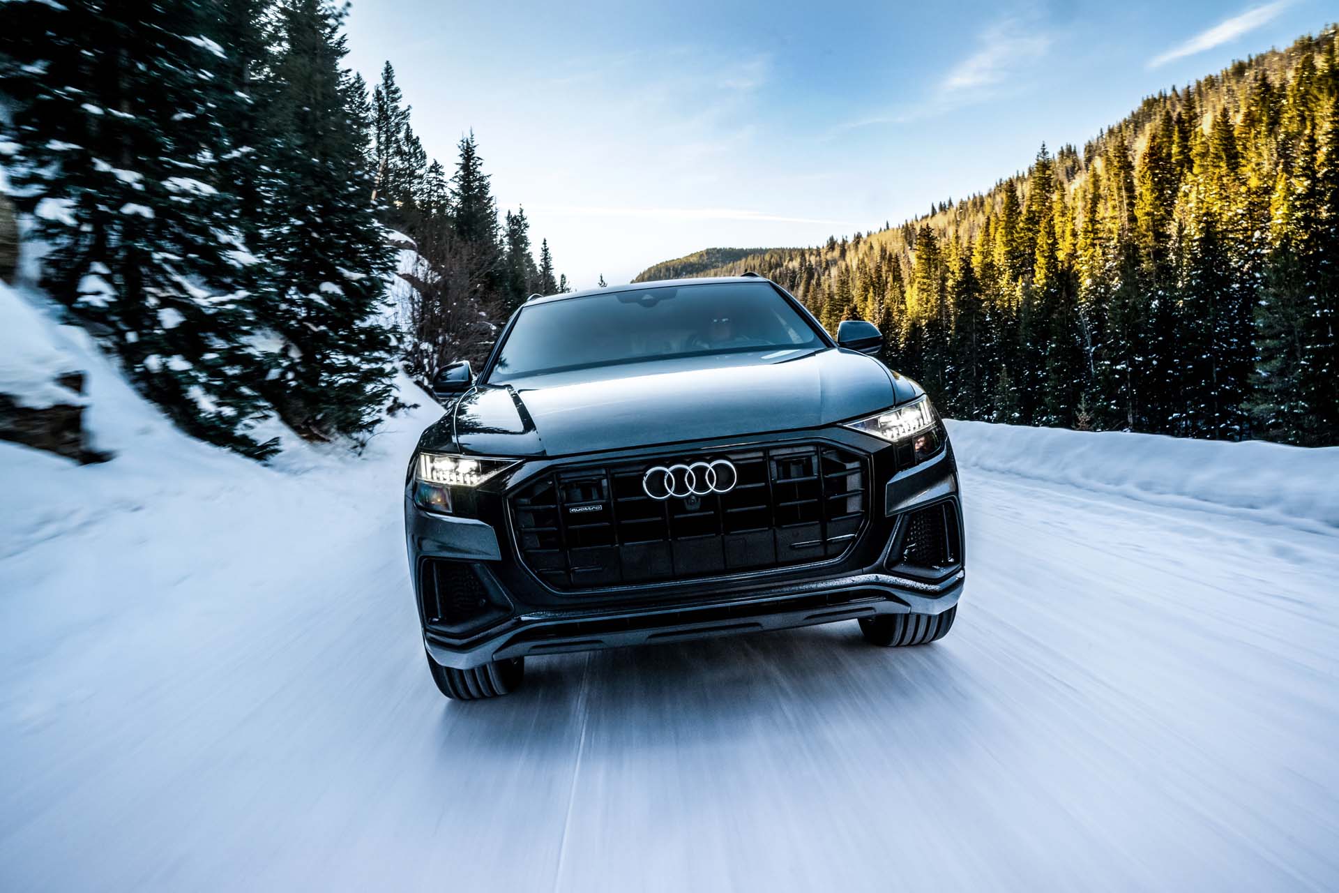 2019 Audi Q8 (US-Spec) Front Wallpapers #9 of 260