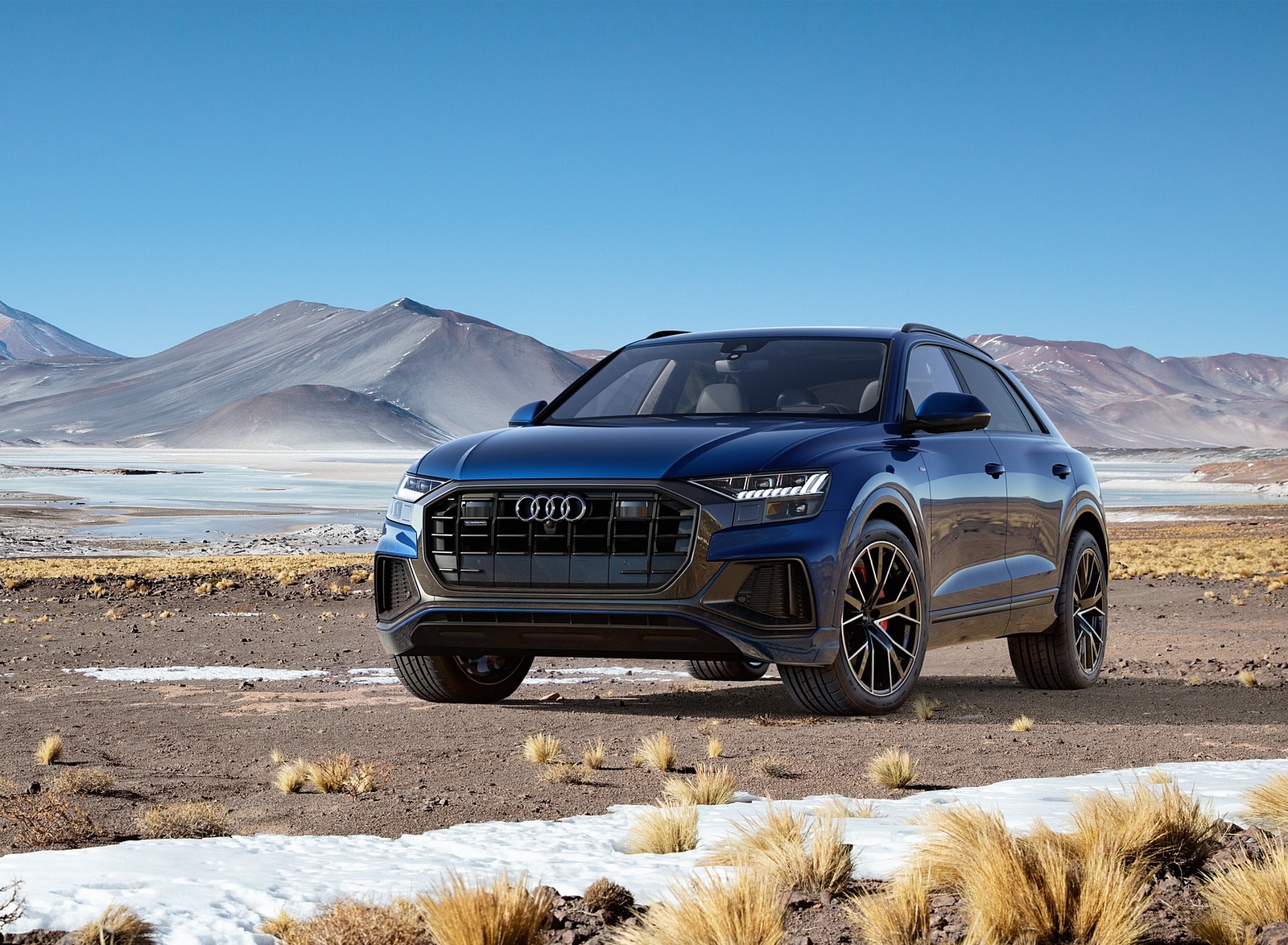 2019 Audi Q8 (US-Spec) Front Wallpapers #50 of 260
