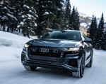 2019 Audi Q8 (US-Spec) in Snow Front Wallpapers 150x120
