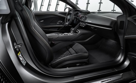 2019 Audi R8 V10 Decennium (Color: Daytona Gray Matt) Interior Front Seats Wallpapers 450x275 (14)