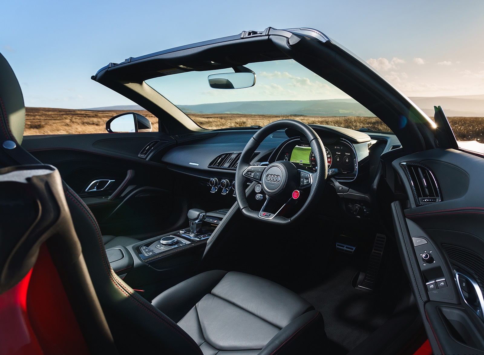 2019 Audi R8 V10 Spyder Performance quattro (UK-Spec) Interior Wallpapers #82 of 100