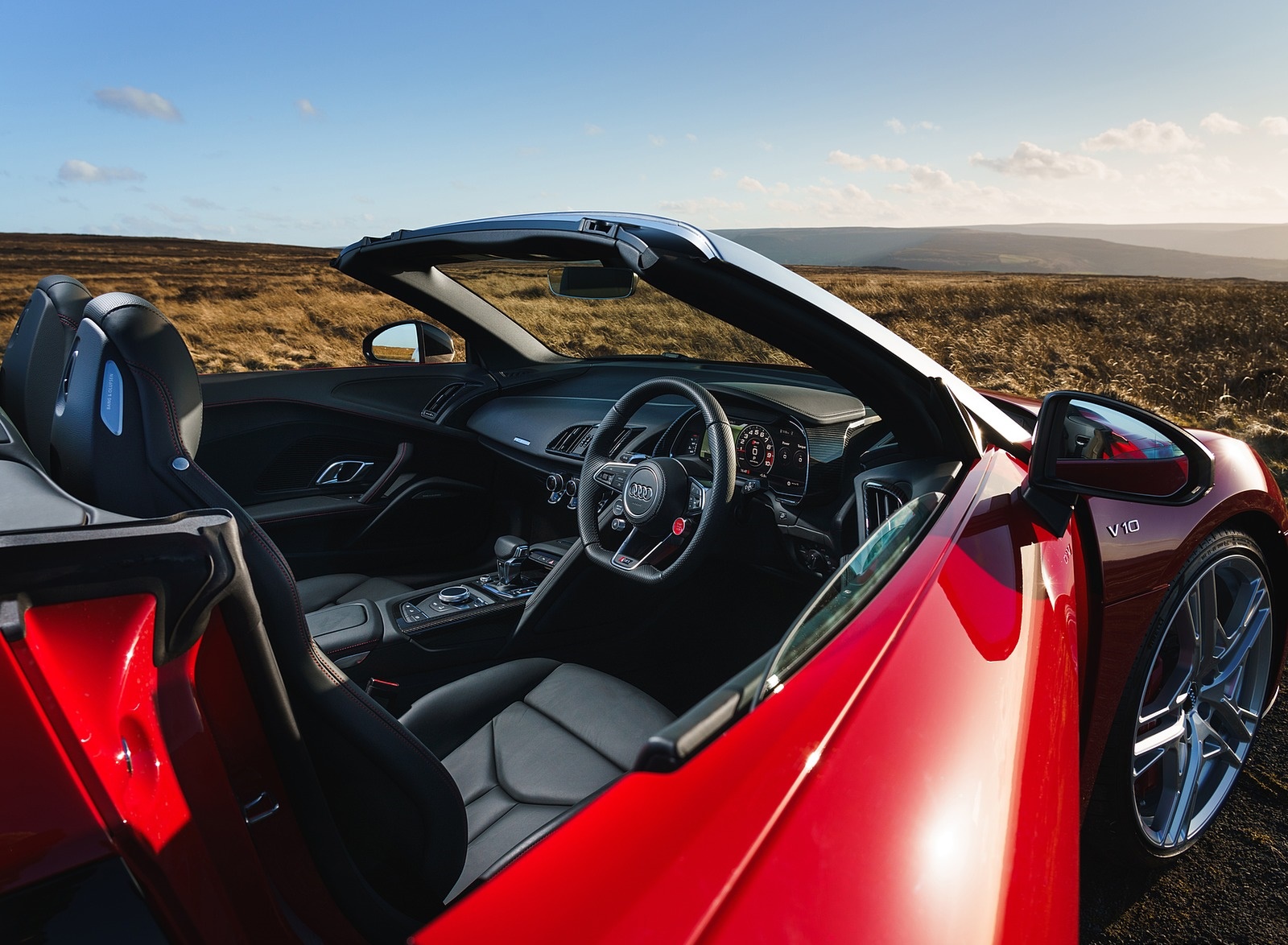 2019 Audi R8 V10 Spyder Performance quattro (UK-Spec) Interior Wallpapers #83 of 100