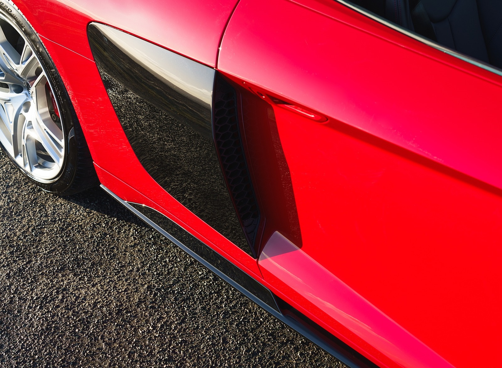 2019 Audi R8 V10 Spyder Performance quattro (UK-Spec) Side Vent Wallpapers #68 of 100
