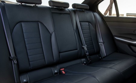 2019 BMW 3-Series Saloon 320d xDrive (UK-Spec) Interior Rear Seats Wallpapers 450x275 (45)