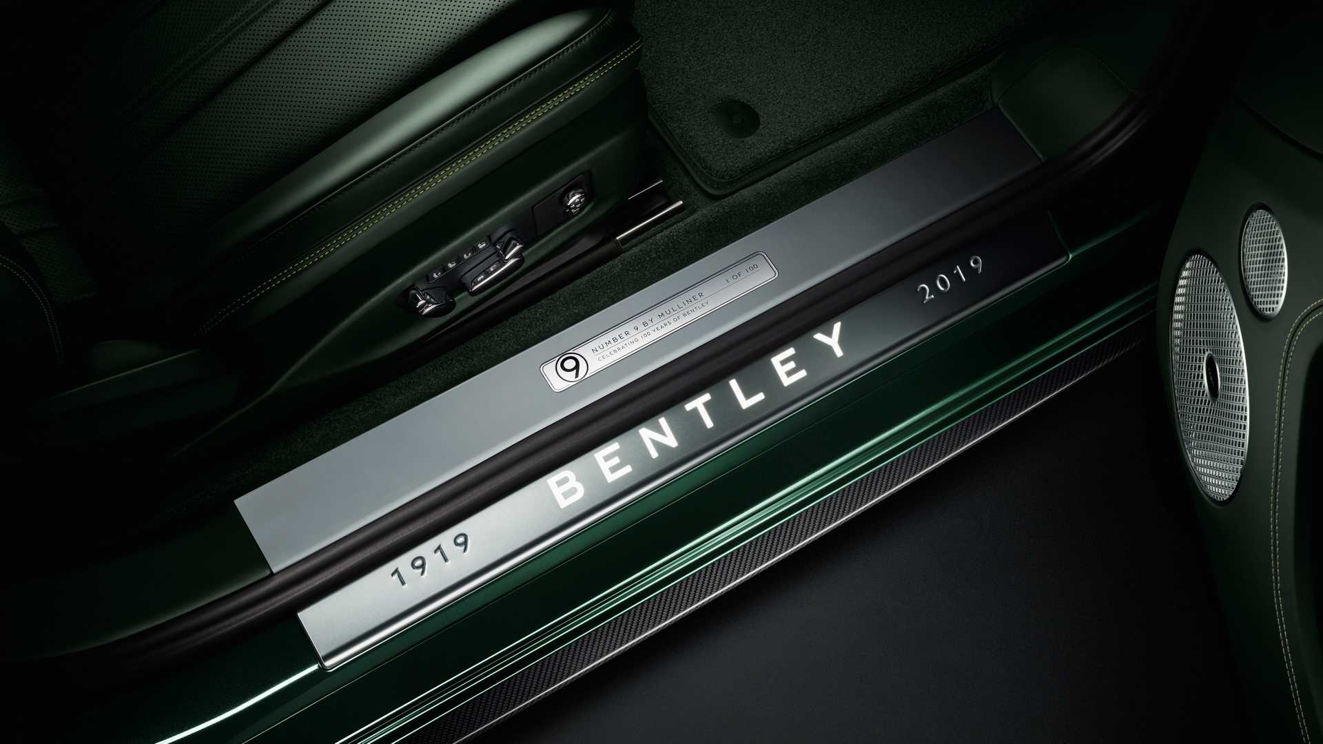 2019 Bentley Continental GT Number 9 Edition by Mulliner Door Sill Wallpapers #6 of 8