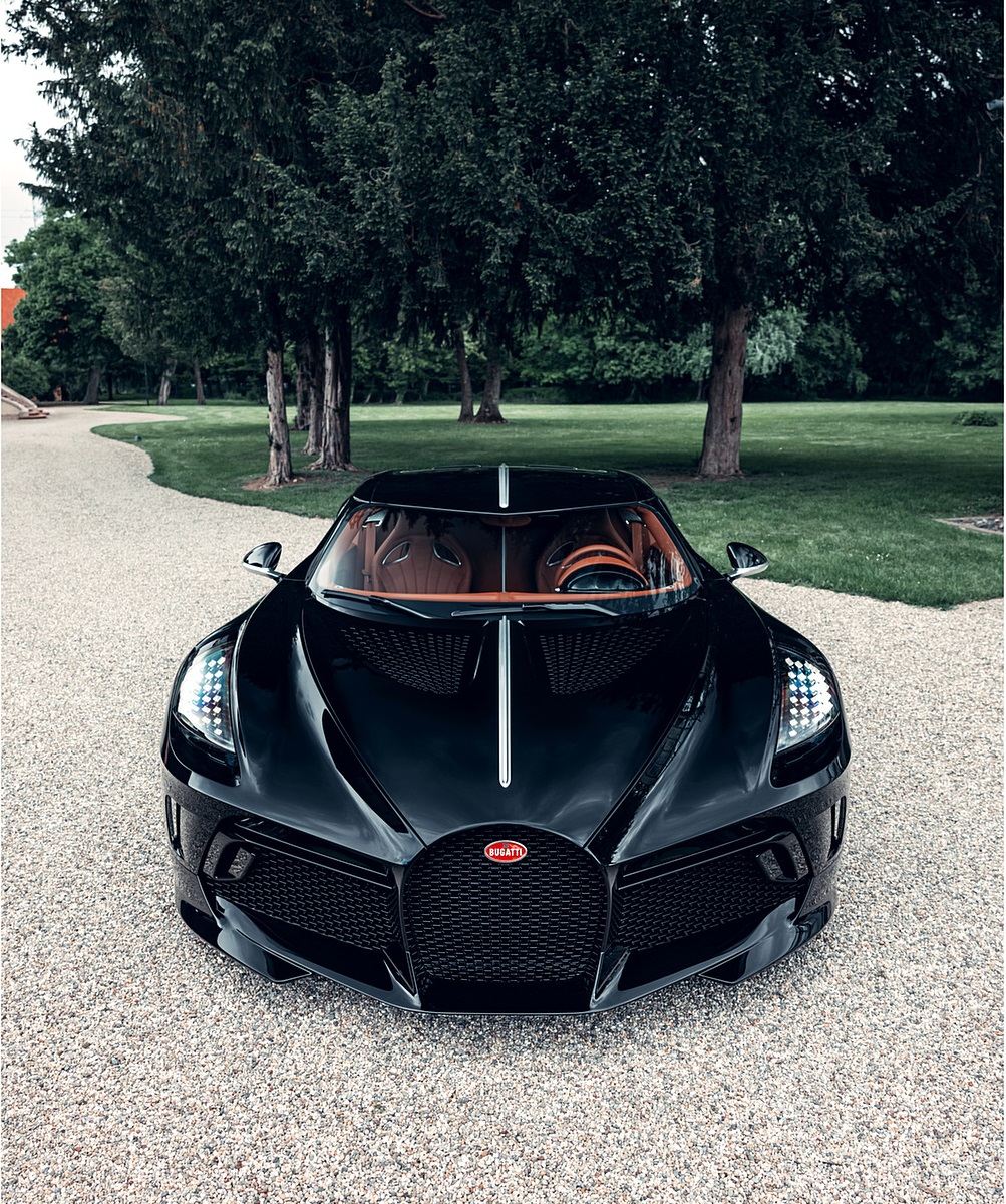 2019 Bugatti La Voiture Noire Front Wallpapers  #7 of 50