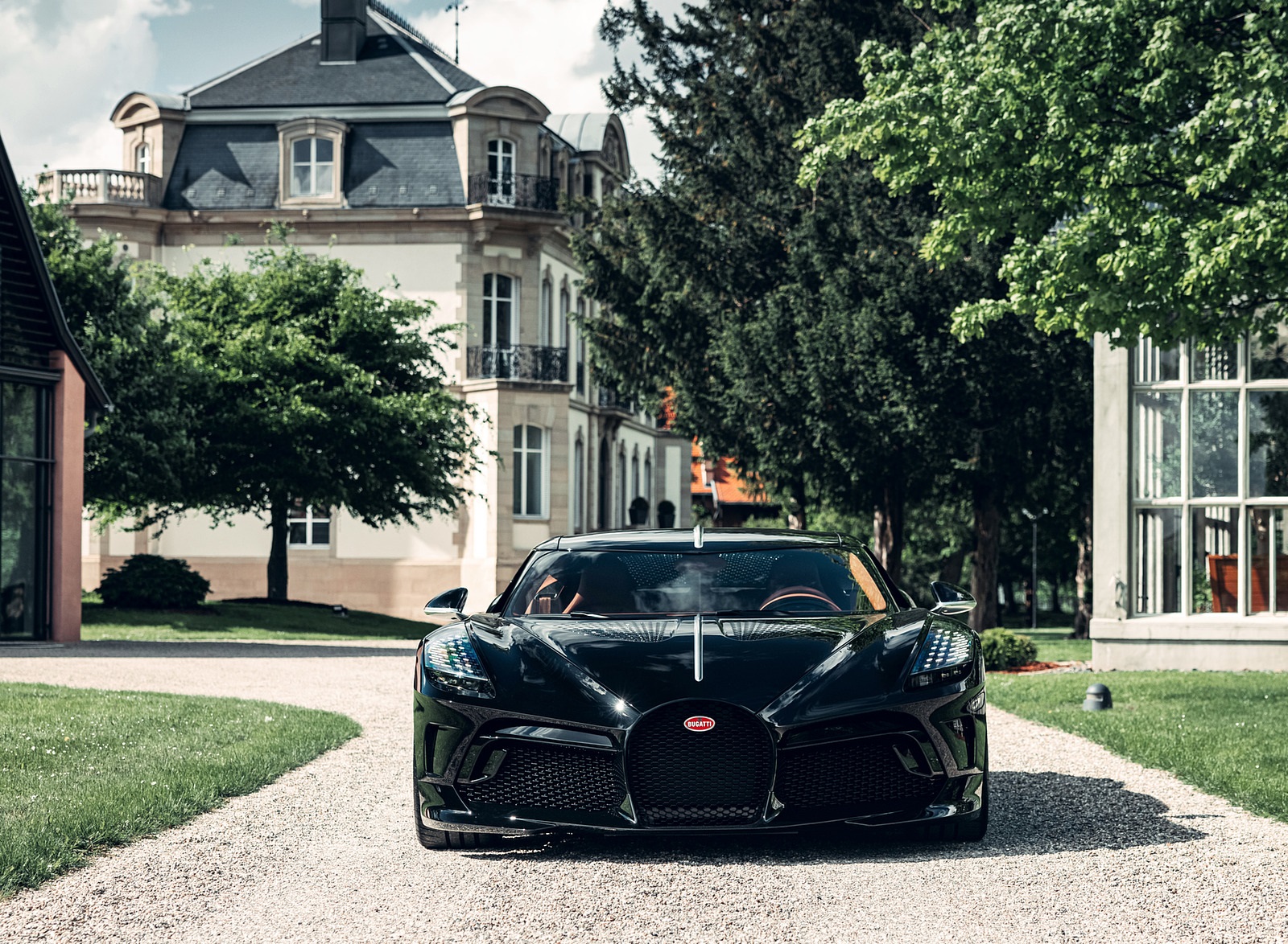 2019 Bugatti La Voiture Noire Front Wallpapers (5)