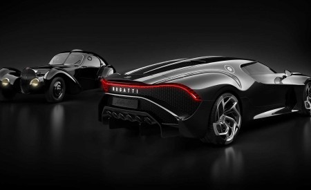 2019 Bugatti La Voiture Noire Rear Three-Quarter Wallpapers 450x275 (38)