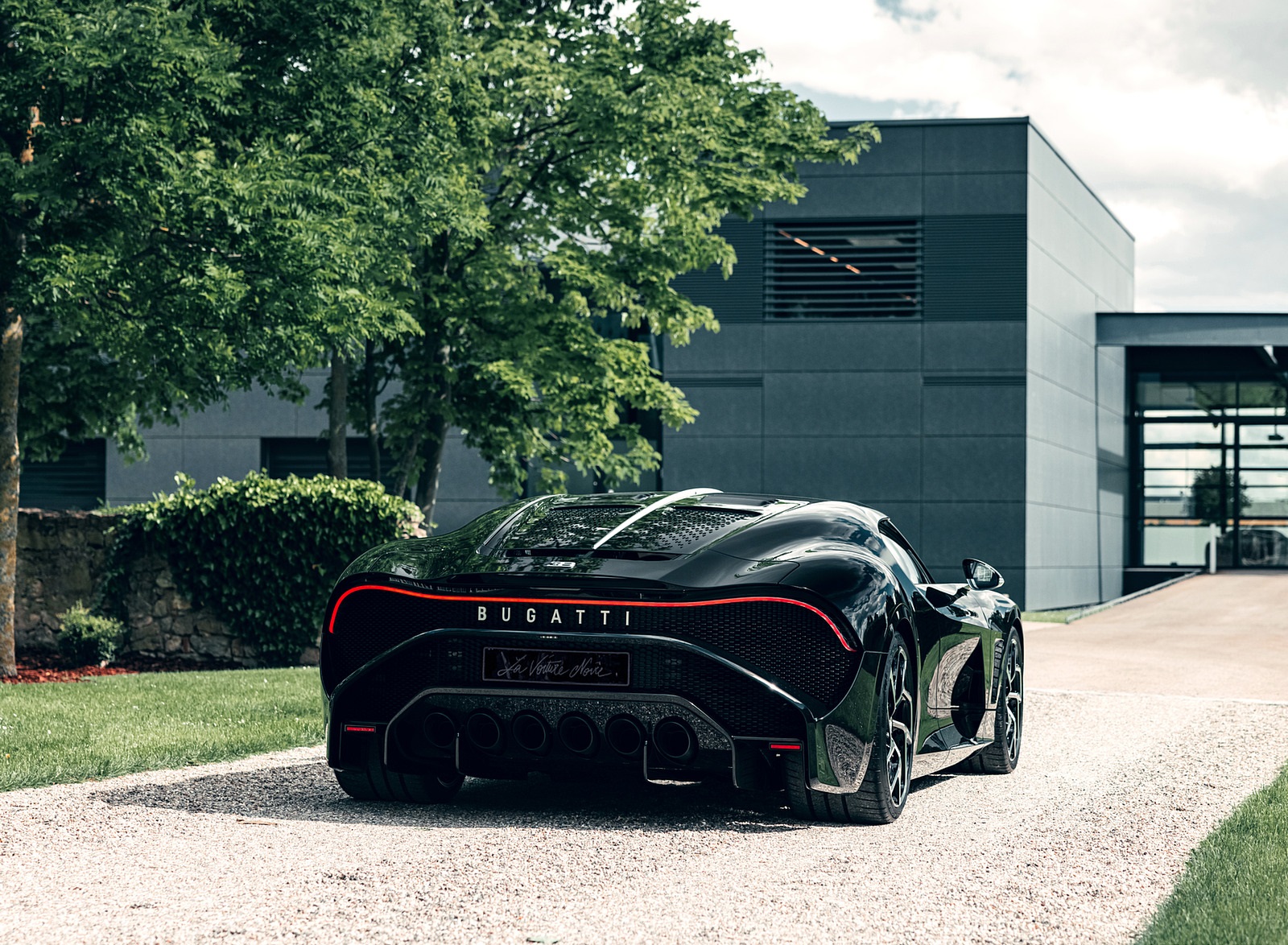 2019 Bugatti La Voiture Noire Rear Wallpapers #11 of 50