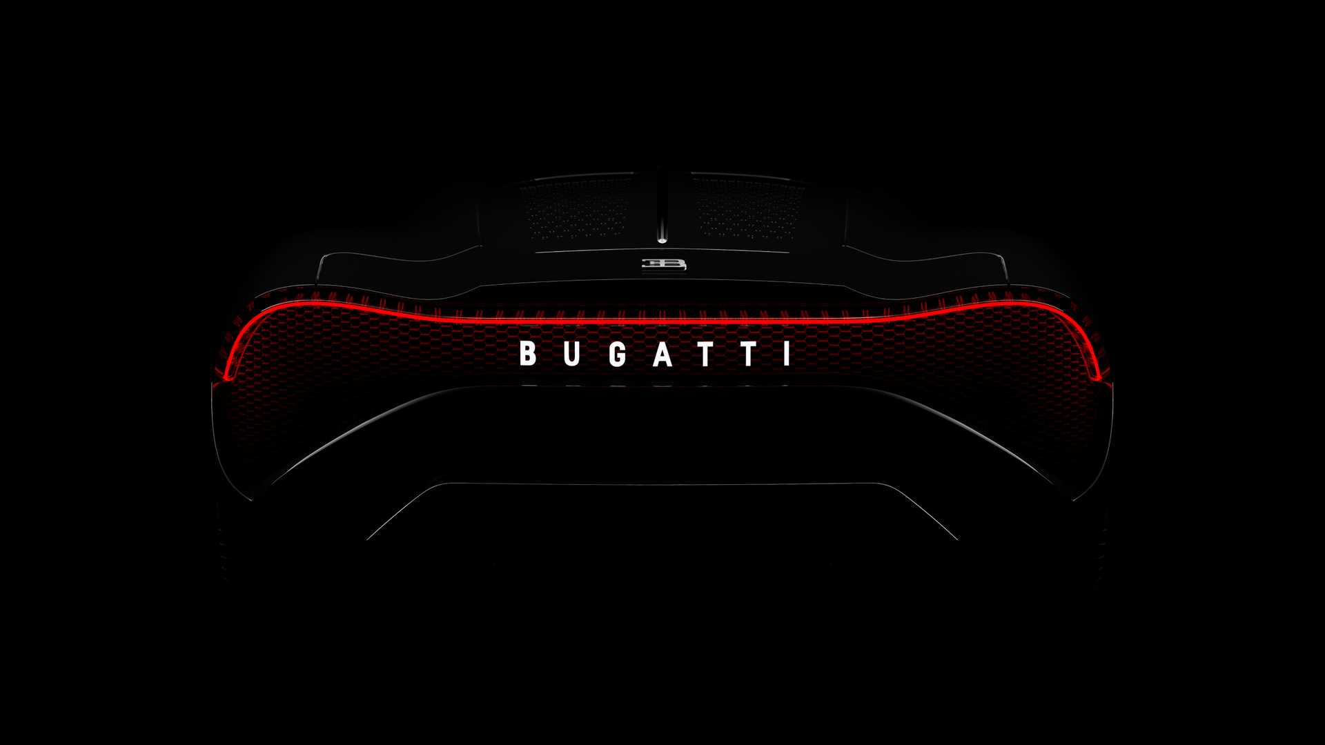 2019 Bugatti La Voiture Noire Tail Light Wallpapers #40 of 50