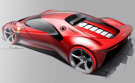 2019 Ferrari P80/C Design Sketch Wallpapers 450x275 (13)