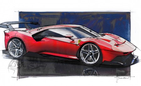2019 Ferrari P80/C Design Sketch Wallpapers 450x275 (15)