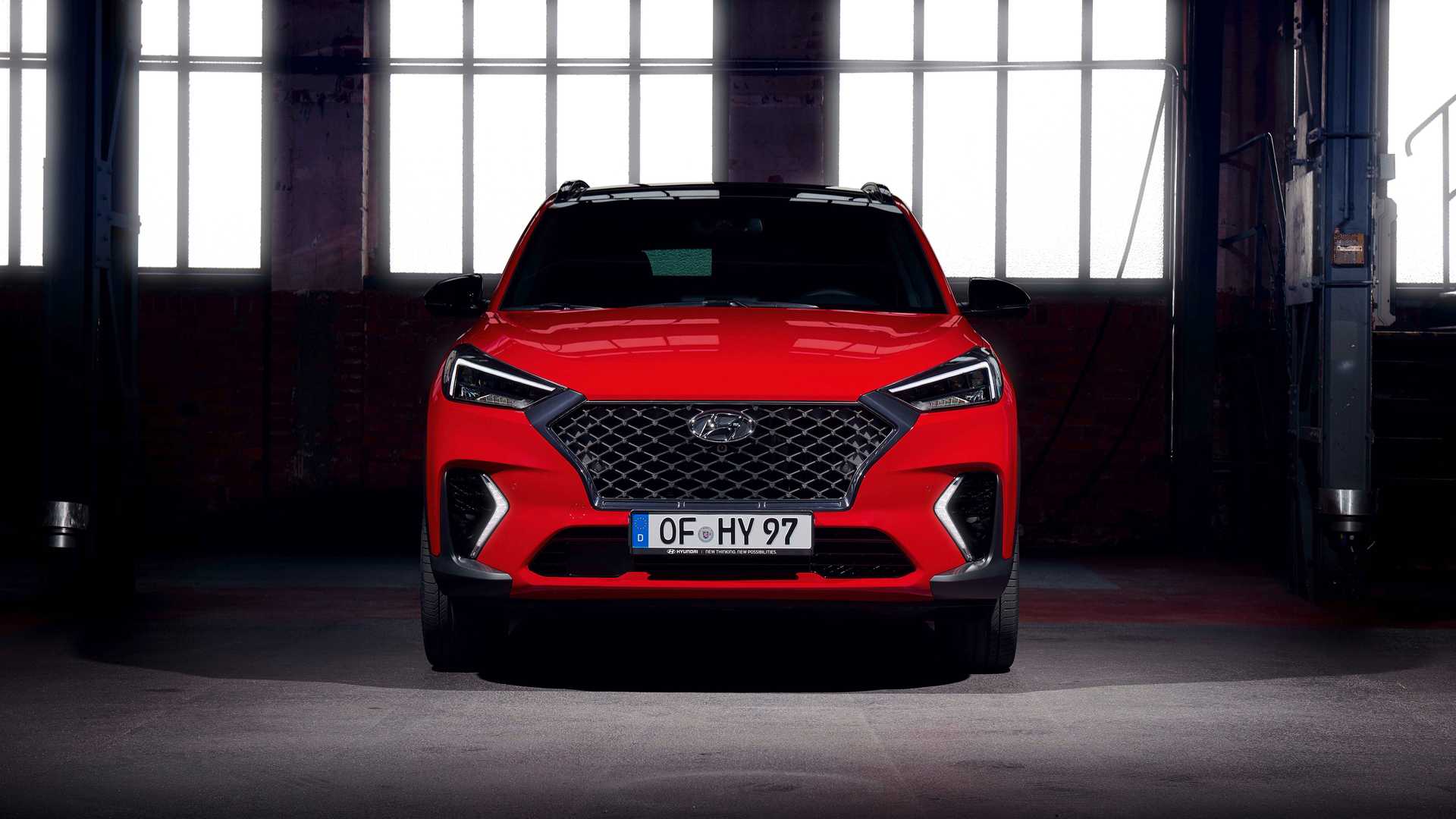 2019 Hyundai Tucson N Line Front Wallpapers #18 of 41