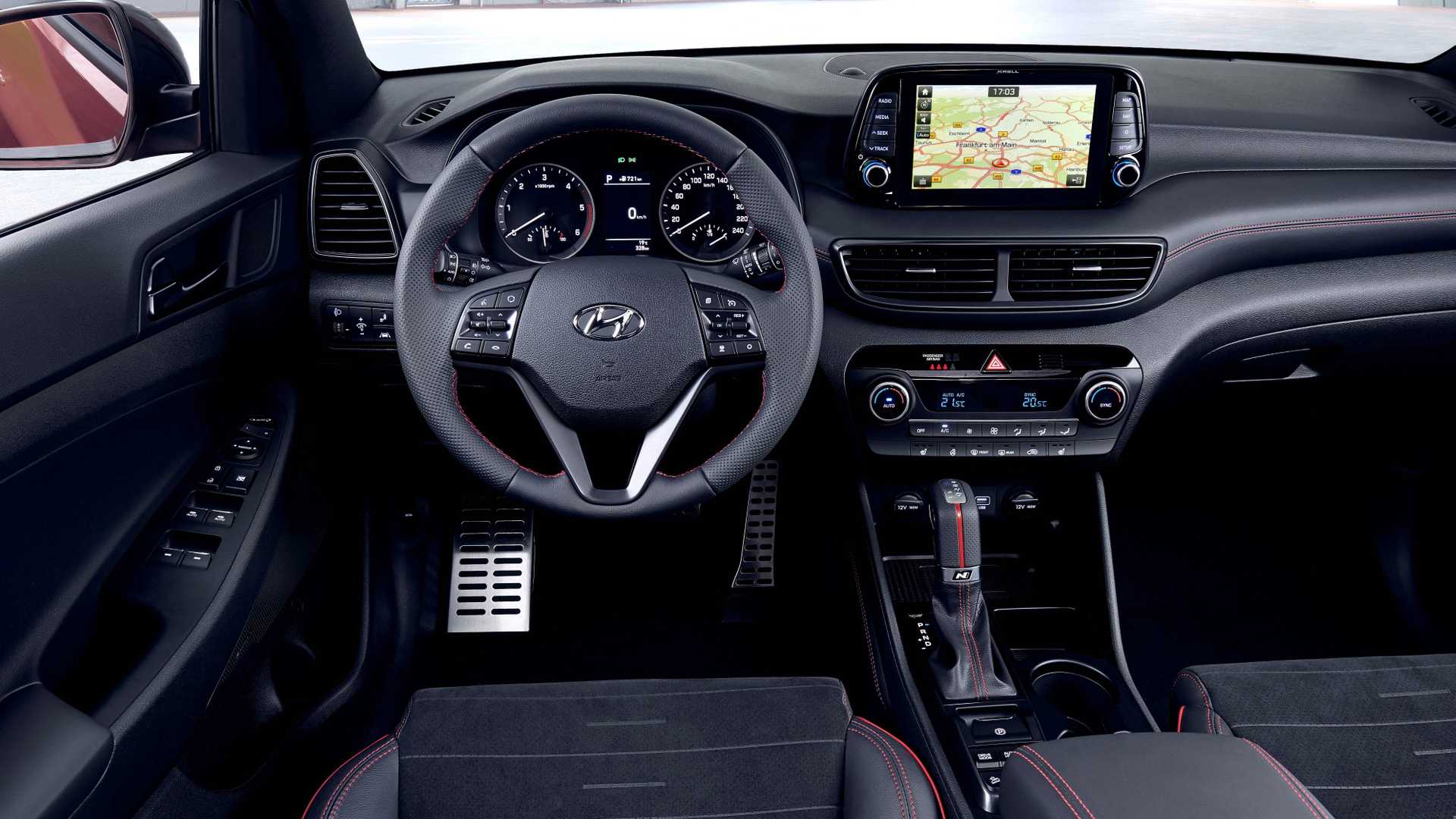 2019 Hyundai Tucson N Line Interior Cockpit Wallpapers #40 of 41