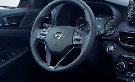 2019 Hyundai Tucson N Line Interior Steering Wheel Wallpapers 450x275 (34)