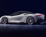 2019 Pininfarina Battista (Color: Bianco Sestriere) Rear Three-Quarter Wallpapers 150x120 (14)