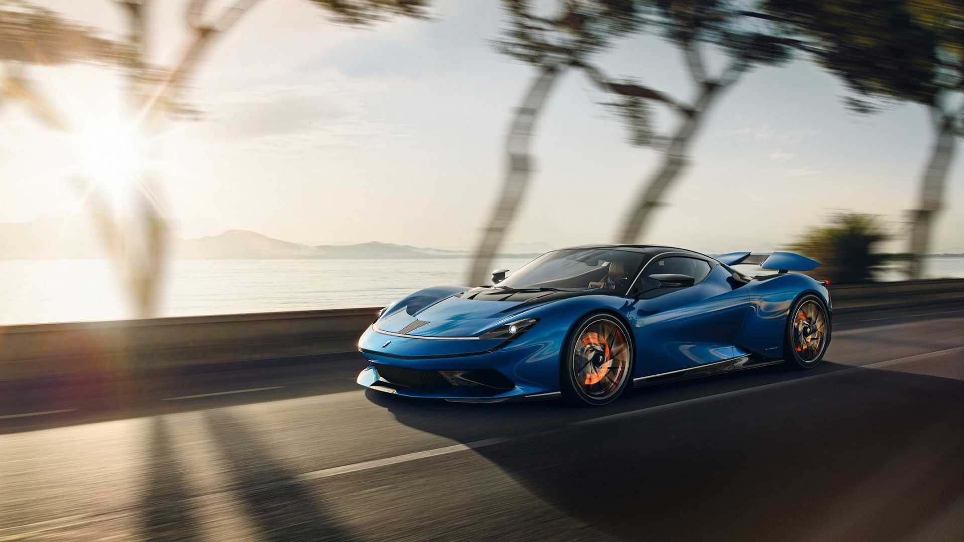 2019 Pininfarina Battista (Color: Blu Iconica) Front Three-Quarter Wallpapers #1 of 26