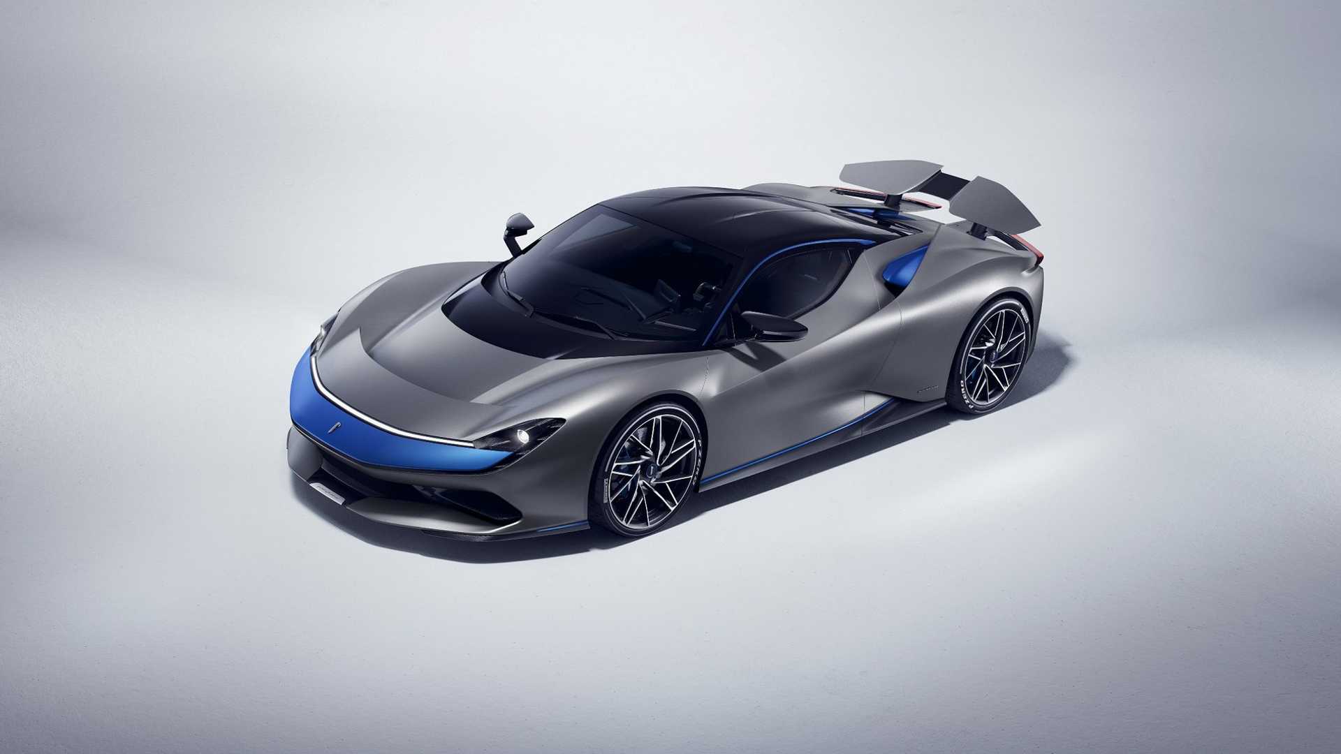 2019 Pininfarina Battista (Color: Grigio Luserna) Front Three-Quarter Wallpapers #8 of 26