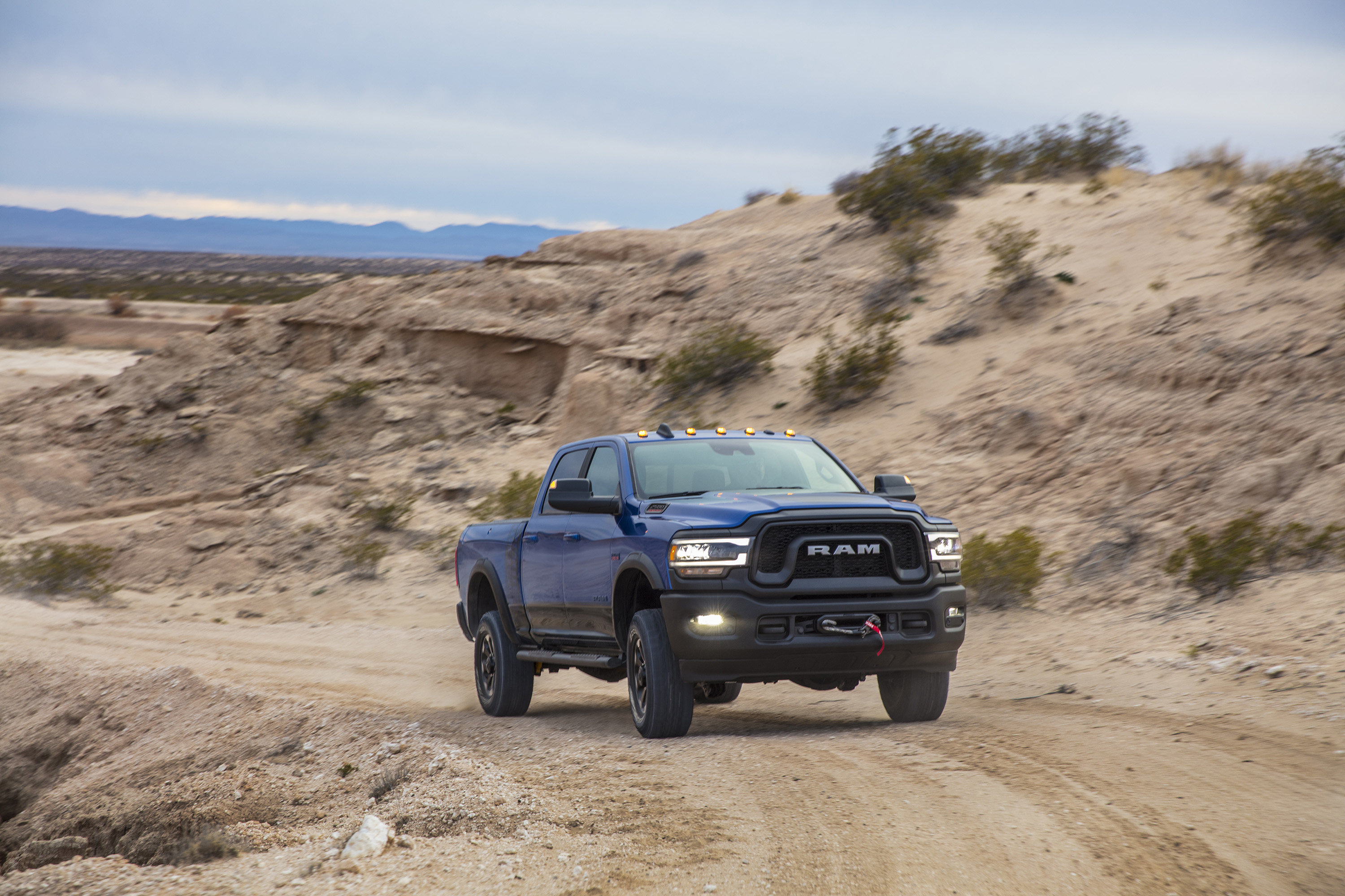 2019 Ram 2500 Power Wagon (Color: Blue Streak) Front Three-Quarter Wallpapers (2)