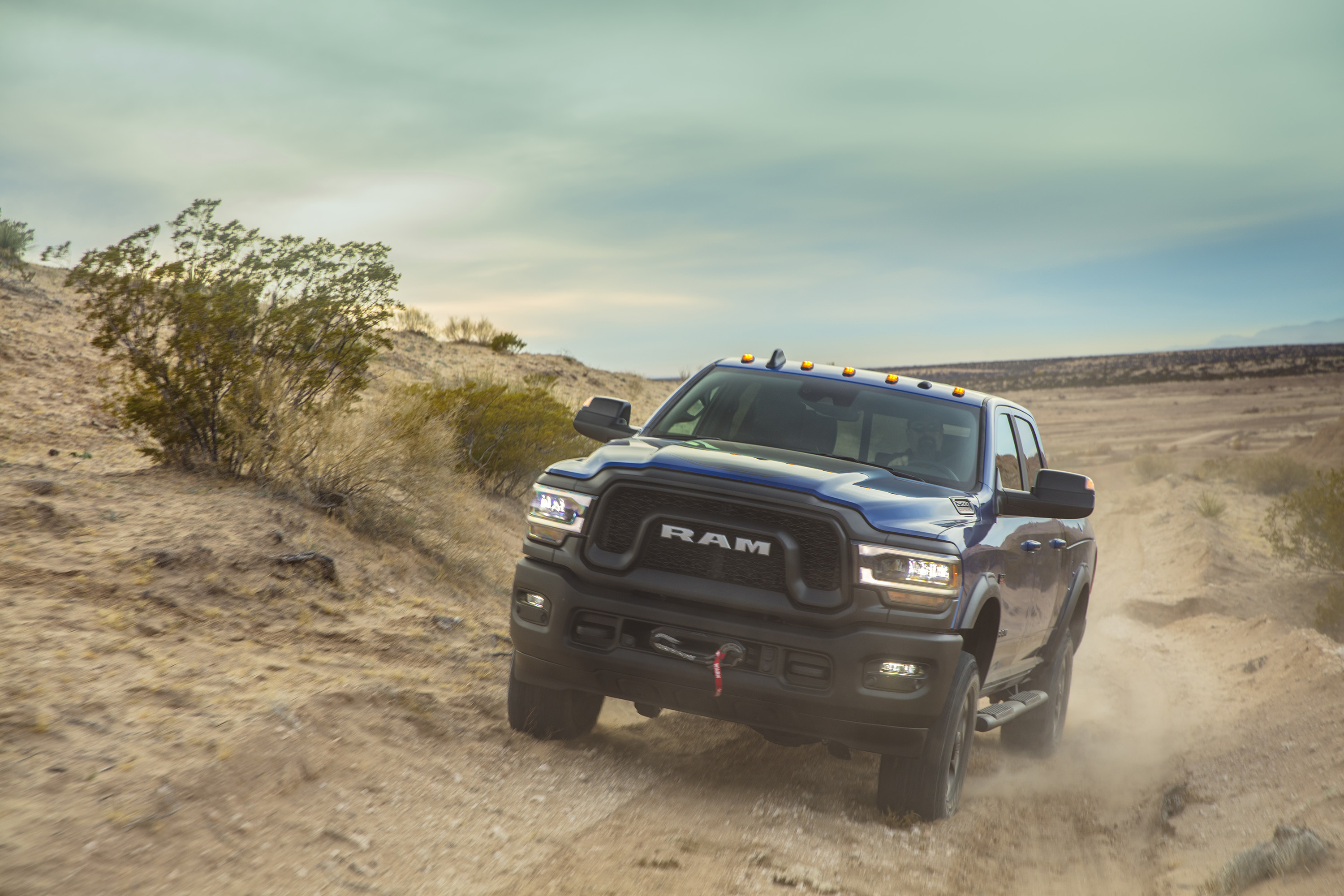 2019 Ram 2500 Power Wagon (Color: Blue Streak) Front Wallpapers (6)