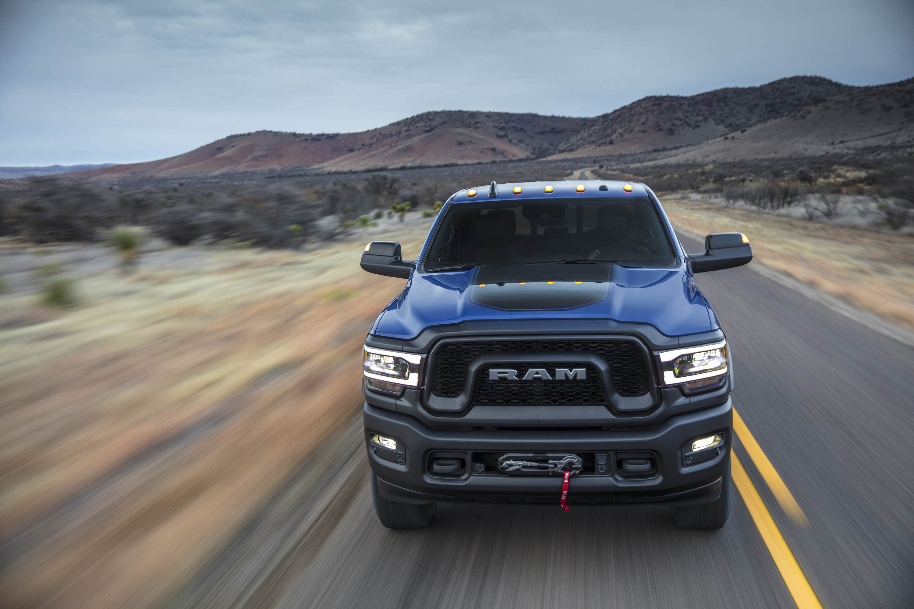 2019 Ram 2500 Power Wagon (Color: Blue Streak) Front Wallpapers #1 of 64