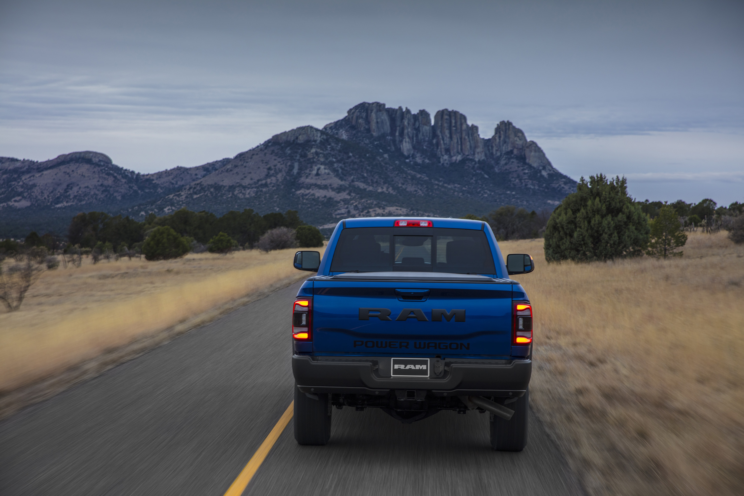 2019 Ram 2500 Power Wagon (Color: Blue Streak) Rear Wallpapers #28 of 64