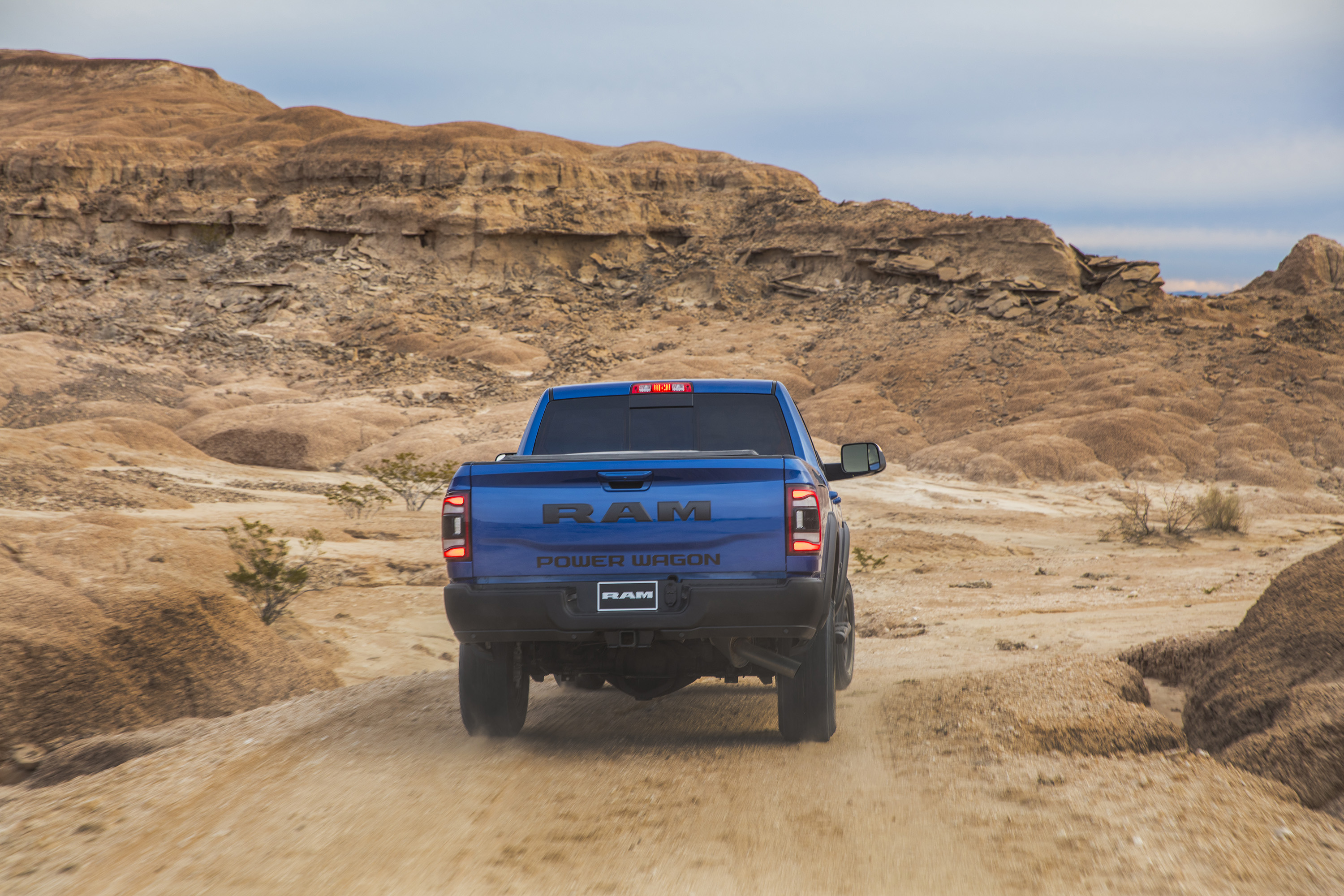 2019 Ram 2500 Power Wagon (Color: Blue Streak) Rear Wallpapers #7 of 64