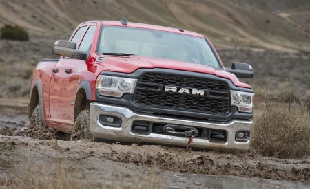 2019 Ram 2500 Power Wagon (Color: Flame Red) Front Wallpapers 450x275 (43)
